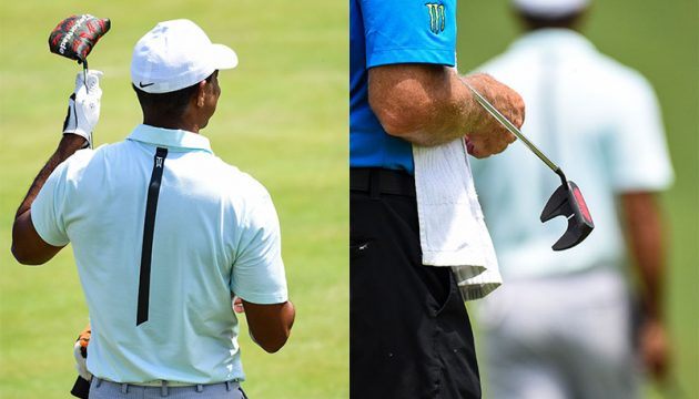 Tiger Woods dùng gậy putter dạng vồ của TaylorMade